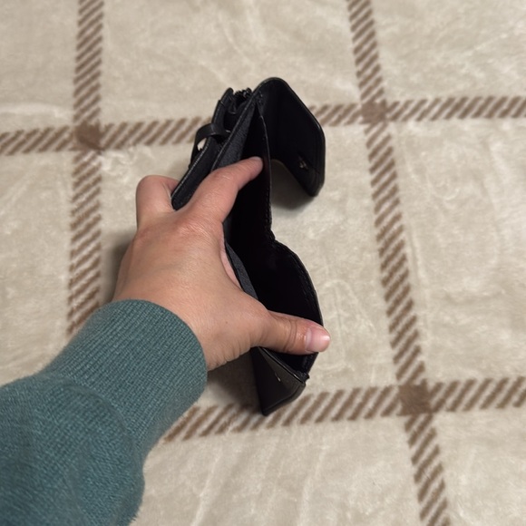 EUC Fossil Bifold Leather Wallet Black - Picture 5 of 7